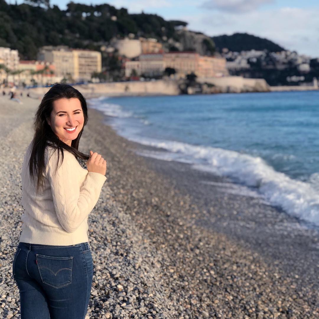 Lisa on the French Riviera